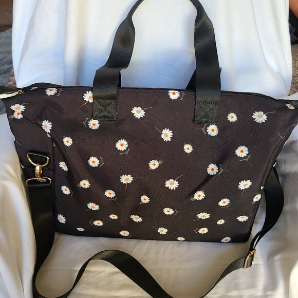Alice + Olivia Daisy Print Duffel Bag - Picture 1 of 8